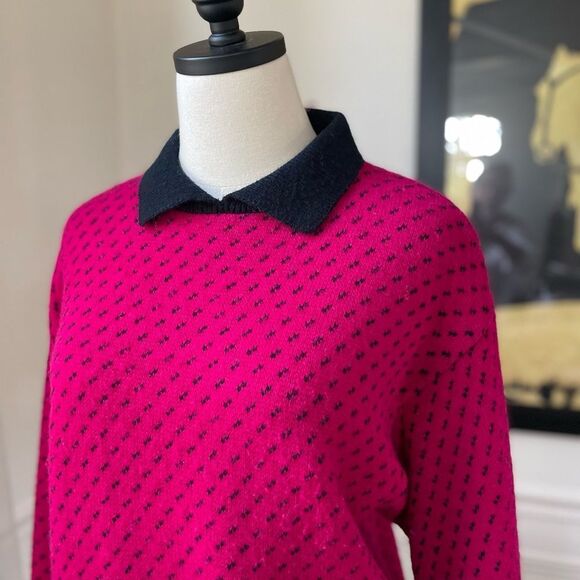 Vintage 80s Boundary Waters Sweater Skirt Set M - Picture 3 of 11